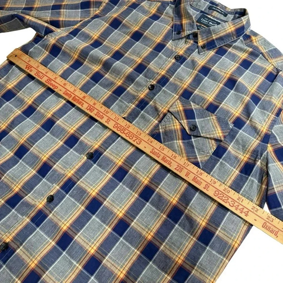 Lucky Brand California Fit Long Sleeve Plaid Button Down Shirt - Picture 7 of 9